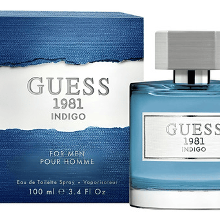 1981 Indigo For Men Edt 100 Ml Hombre Guess 1