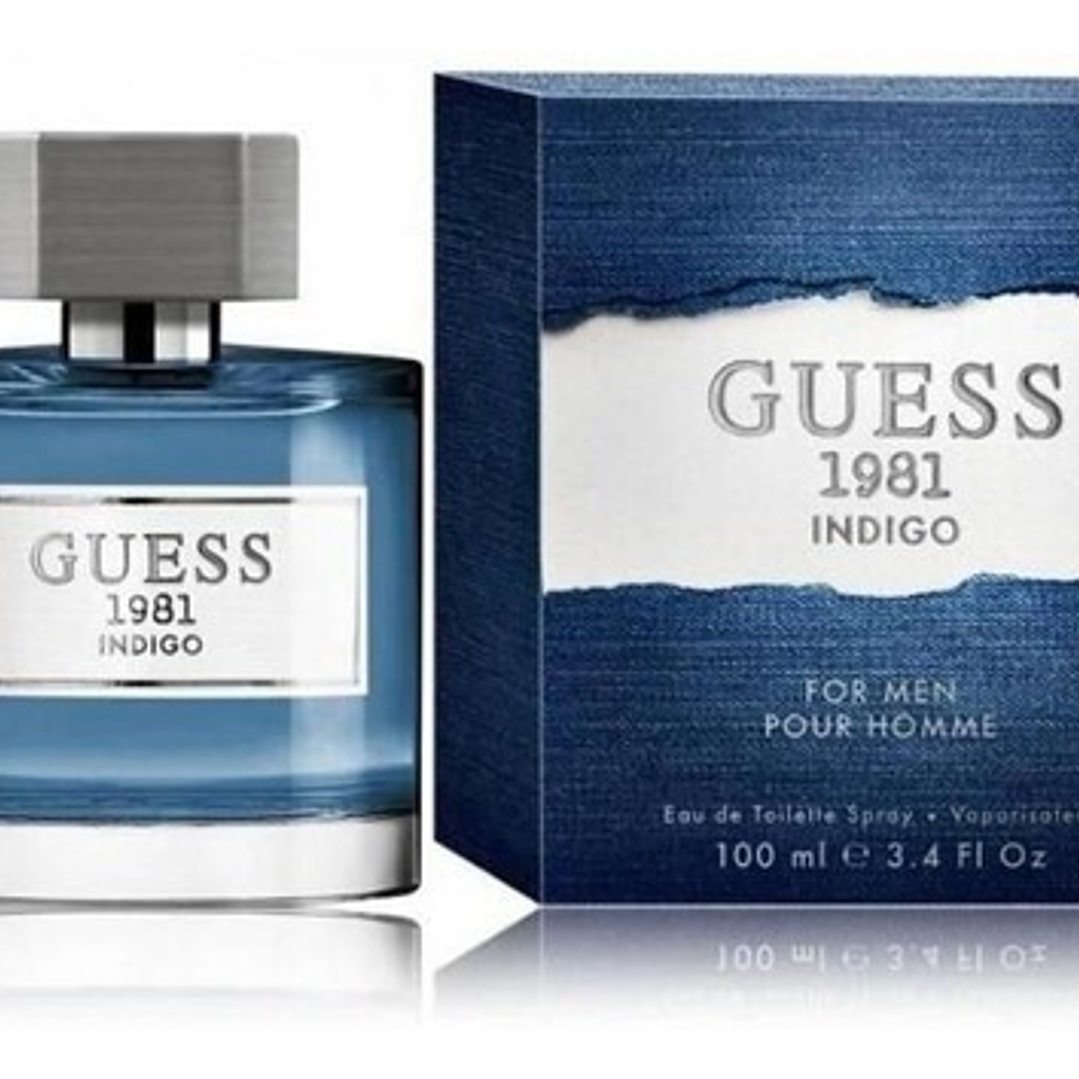 1981 Indigo For Men Edt 100 Ml Hombre Guess 5