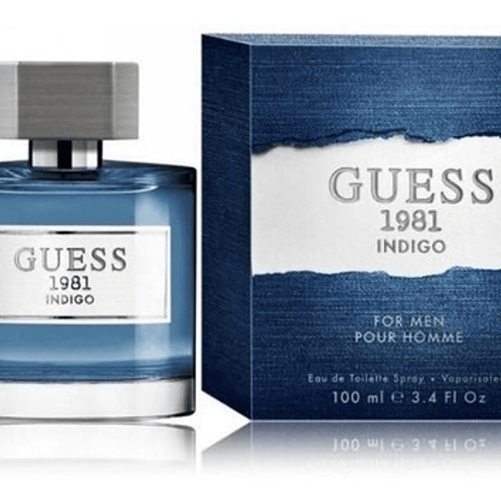 1981 Indigo For Men Edt 100 Ml Hombre Guess 5