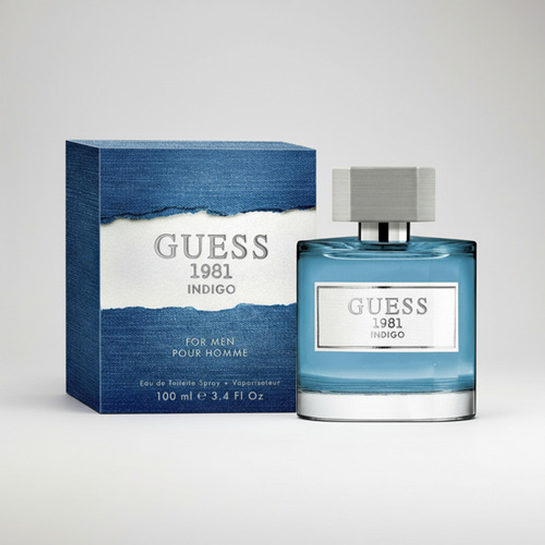 1981 Indigo For Men Edt 100 Ml Hombre Guess 8