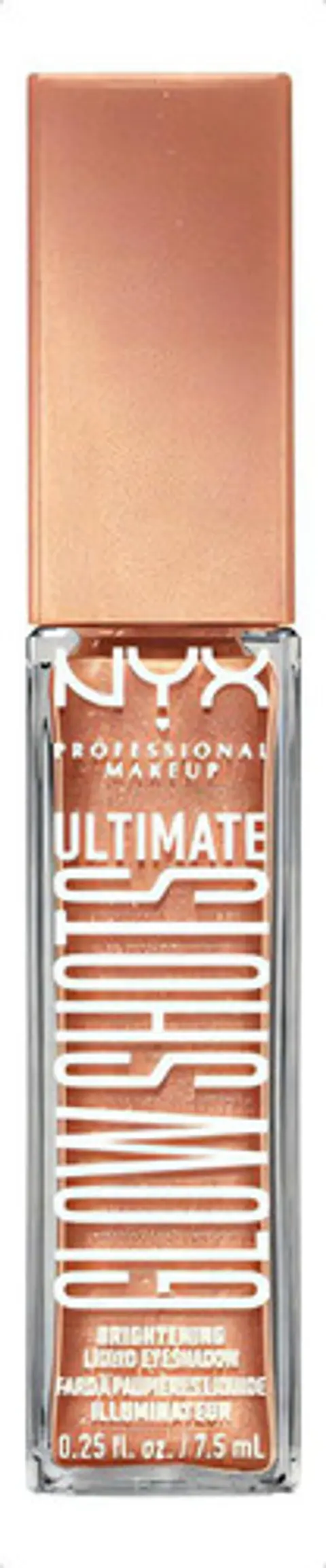 Sombra Líquida Glow Shots 7.5ml Nyx Professional Makeup Color De La Sombra Twisted Tangerine