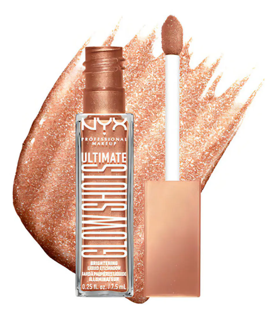 Sombra Líquida Glow Shots 7.5ml Nyx Professional Makeup Color De La Sombra Twisted Tangerine 5