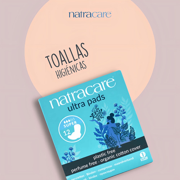 Natracare Súper Toalla Higienica Ultra - 12 - Unidad - 1 3