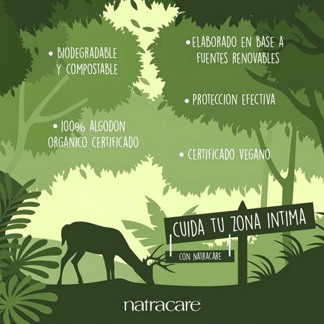 Natracare Súper Toalla Higienica Ultra - 12 - Unidad - 1 5