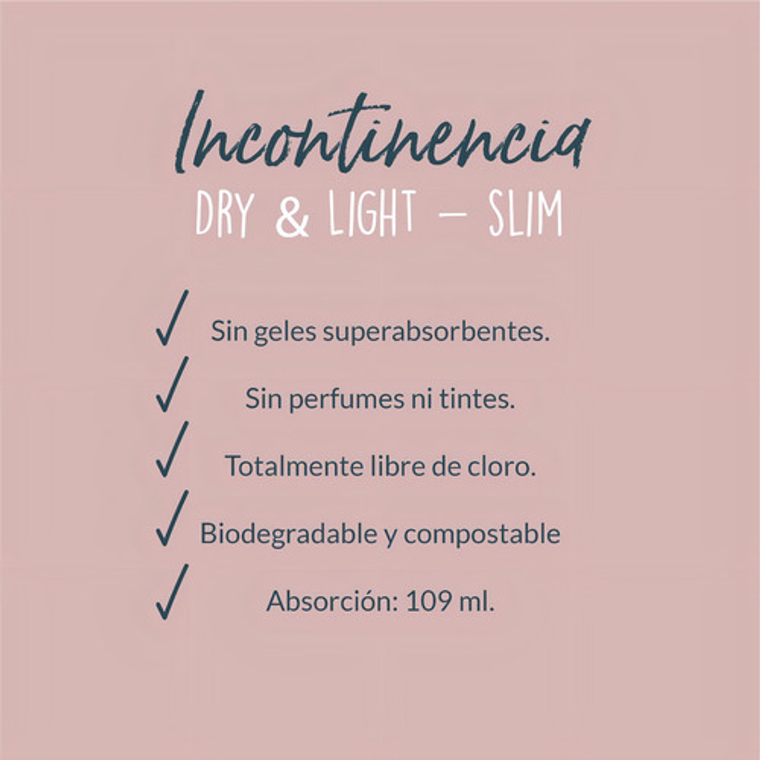 Natracare Apósito Para Incontinencia Plus Dry & Light 3