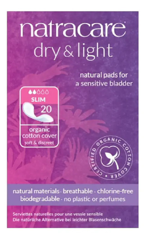 Natracare Apósito Para Incontinencia Slim Dry & Light