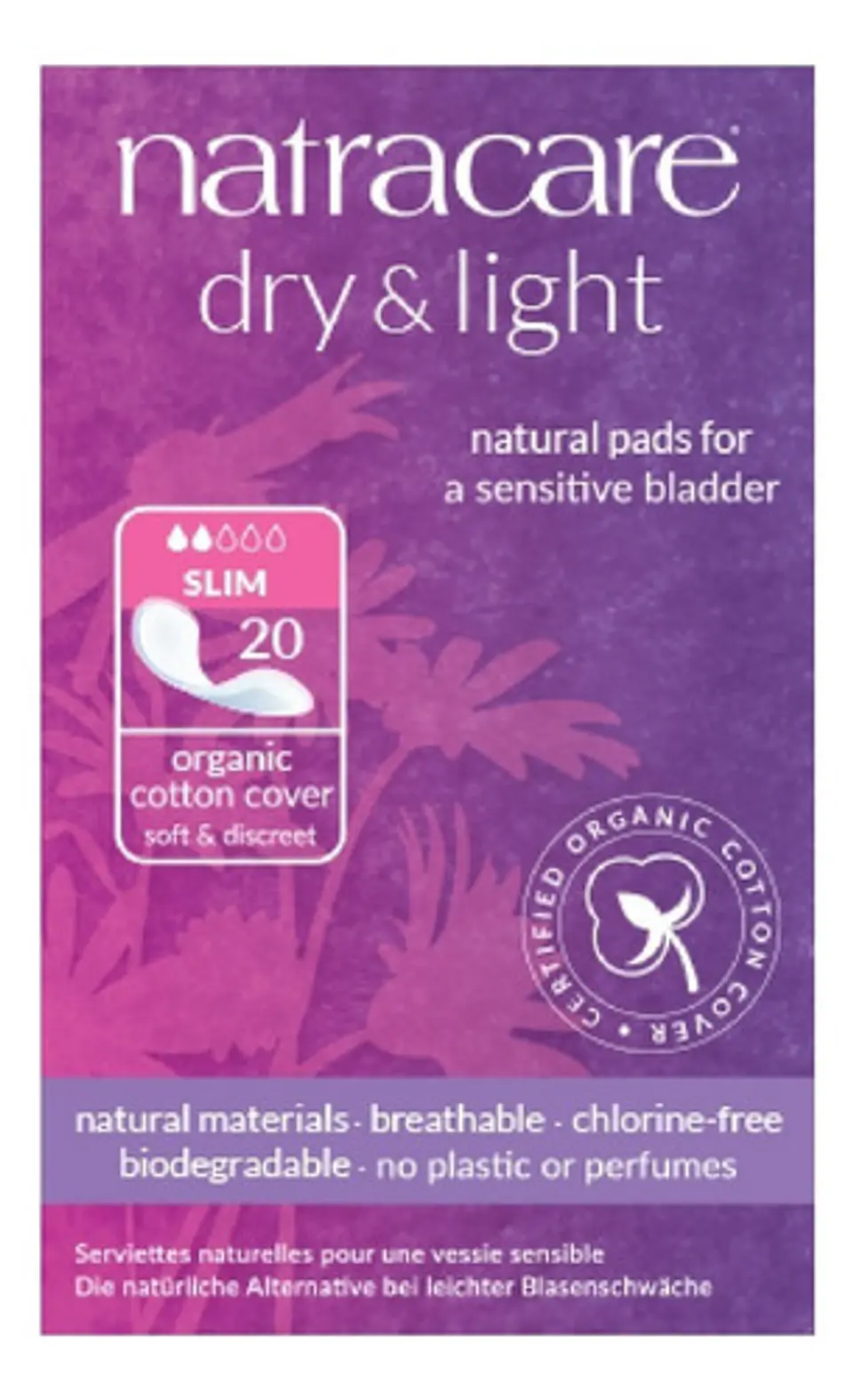 Natracare Apósito Para Incontinencia Slim Dry & Light 1