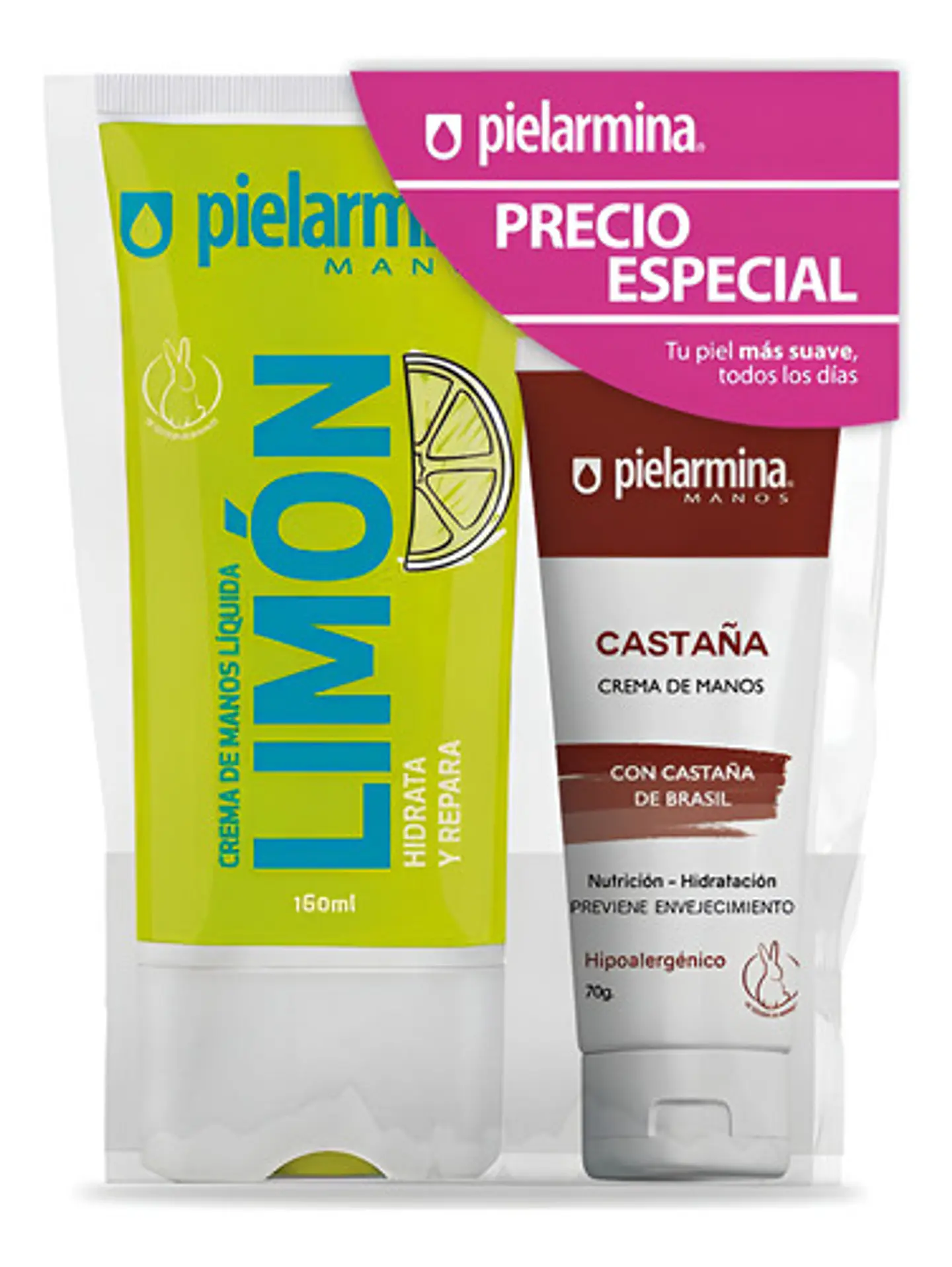 Set Crema De Manos Limón Y Castaña | Pielarmina 1