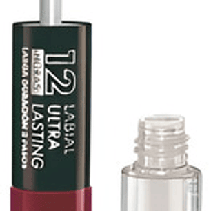 Petrizzio Labial Ultra Lasting 12 Hrs 2 Pasos Tono Rojo