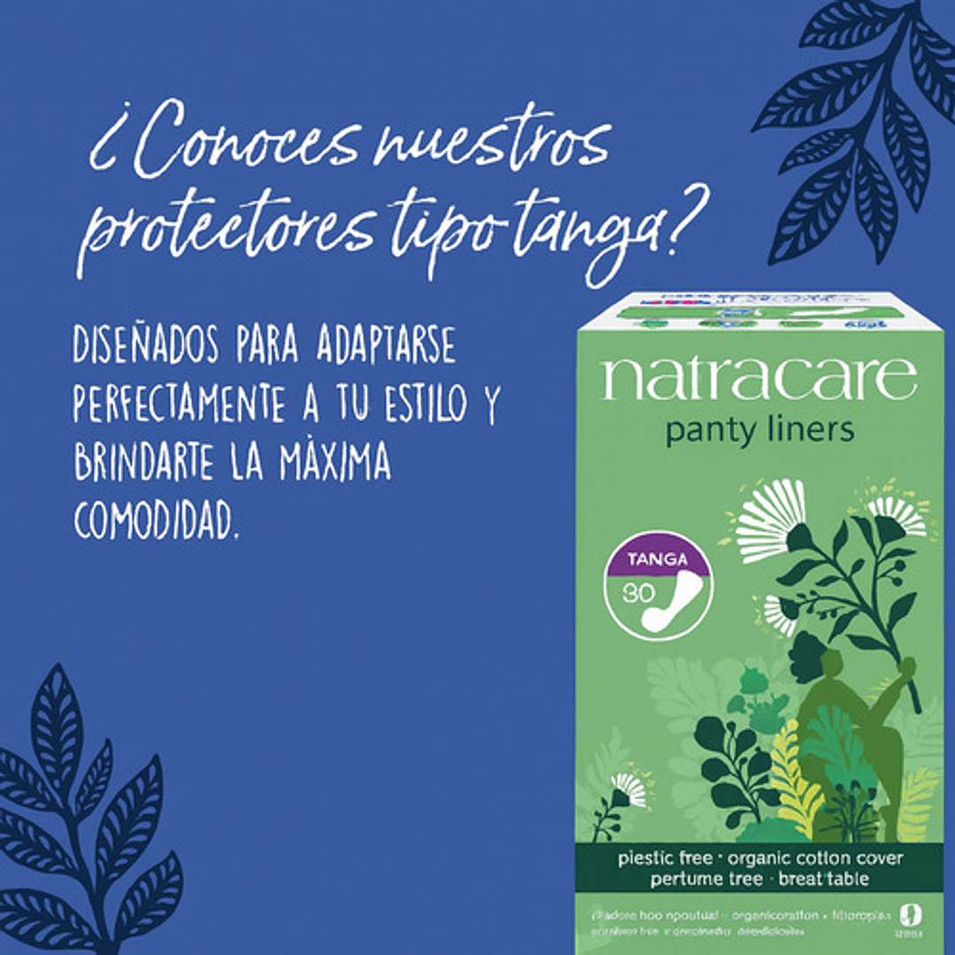 Natracare Protector Diario Femenino Tanga 30 Unidades 7