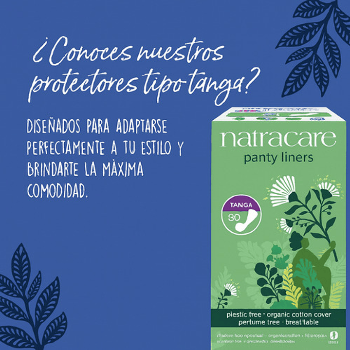 Natracare Protector Diario Femenino Tanga 30 Unidades 7