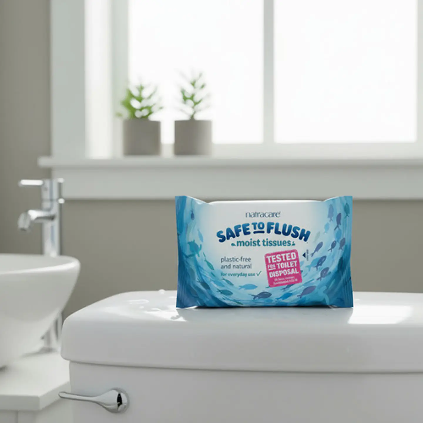 Natracare Safe To Flush Toalla Húmeda Biodegradable 30 Un 6