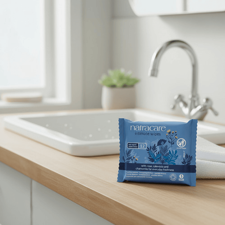 Natracare Toallitas Húmedas Íntimas Orgánicas 12 Unidades 6