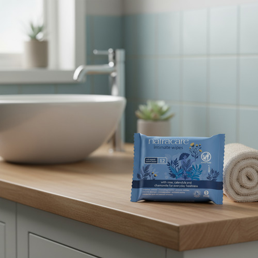 Natracare Toallitas Húmedas Íntimas Orgánicas 12 Unidades 7
