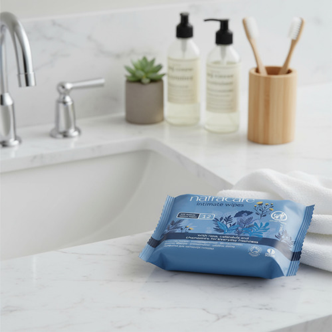 Natracare Toallitas Húmedas Íntimas Orgánicas 12 Unidades 10