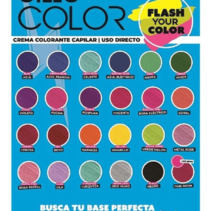 Tintura De Pelo Semipermanente Otowil Cielo Color Tono Verde 2