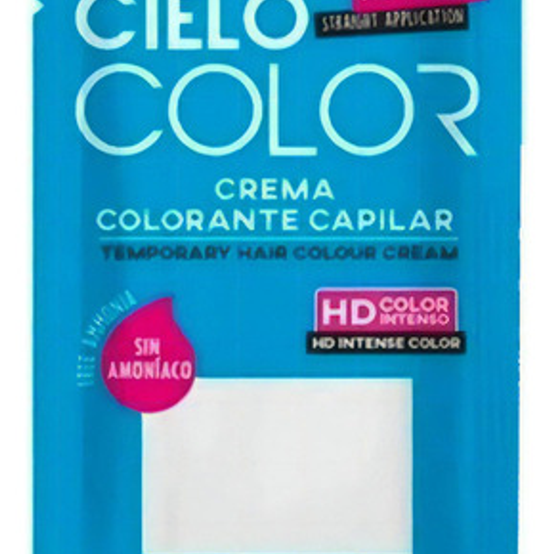Tintura De Pelo Semipermanente Otowil Cielo Color Tono Lila 1