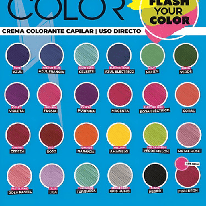 Tinte De Fantasía Otowil Tintura Otowil Tono Rojo Para Cabello X 50g 4