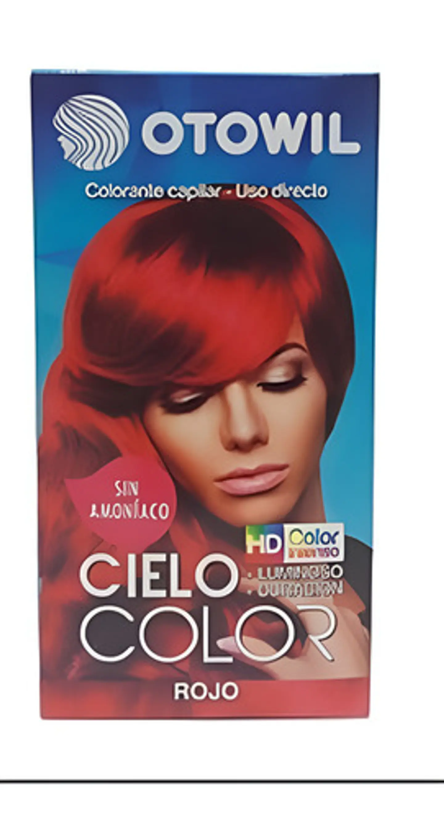 Tinte De Fantasía Otowil Tintura Otowil Tono Rojo Para Cabello X 50g 5