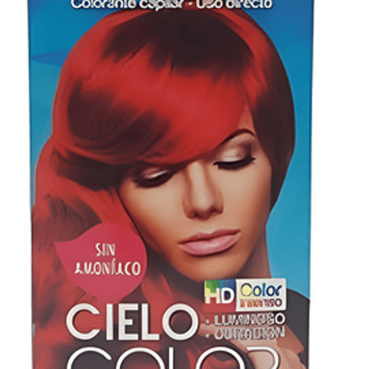Tinte De Fantasía Otowil Tintura Otowil Tono Rojo Para Cabello X 50g 5