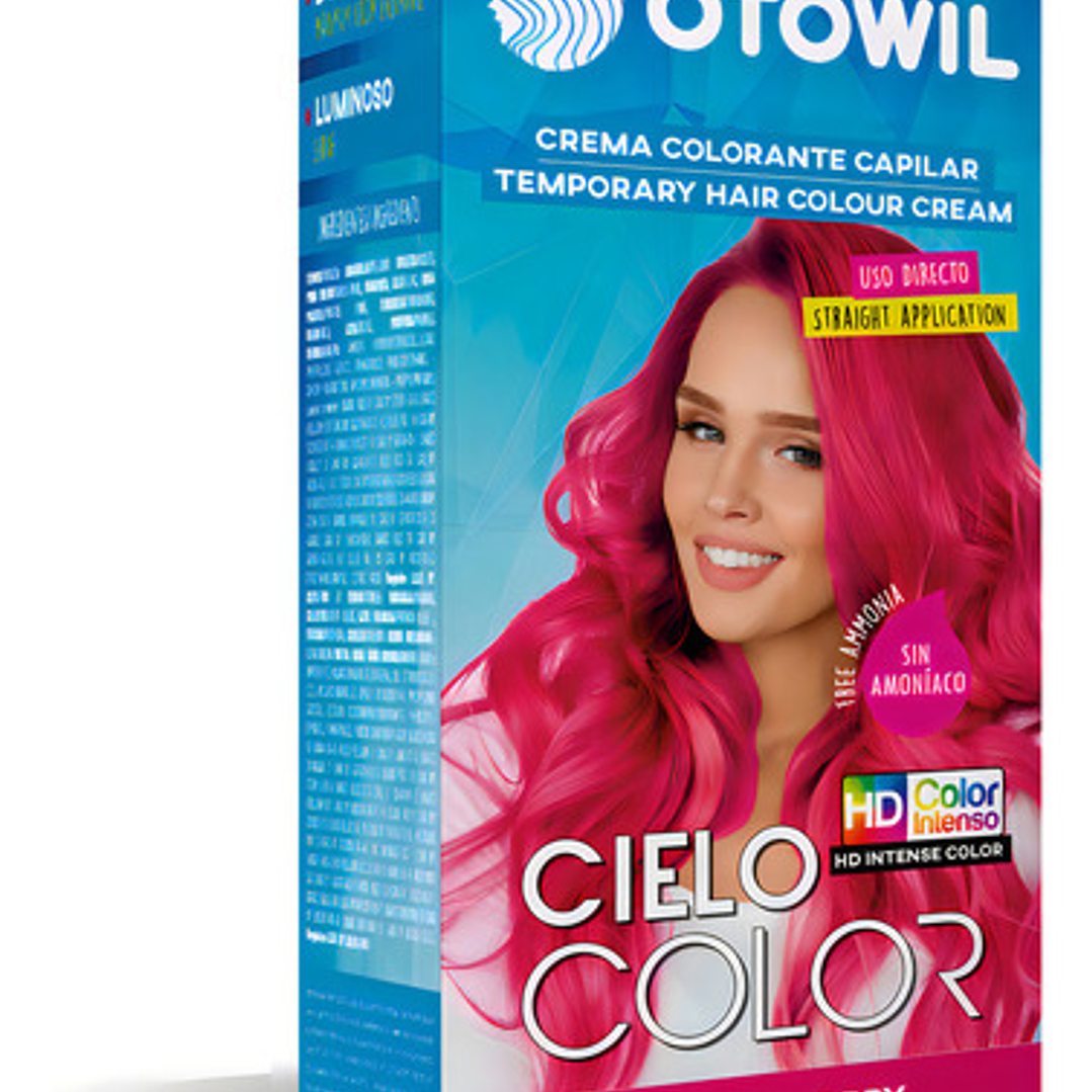 Tintura Fantasia Cielo Color Otowil Colores Fantasias Tono Cereza 4