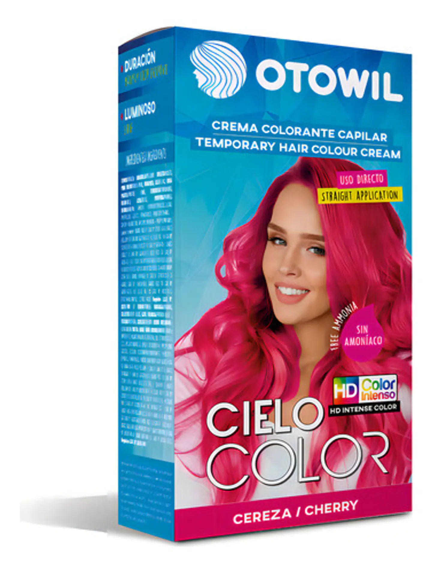 Tintura Fantasia Cielo Color Otowil Colores Fantasias Tono Cereza 4