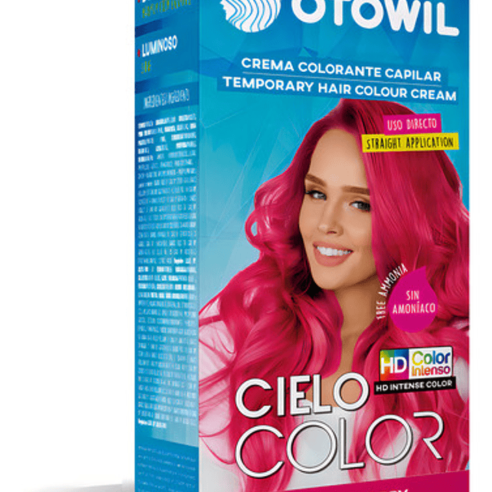 Tintura Fantasia Cielo Color Otowil Colores Fantasias Tono Cereza 4