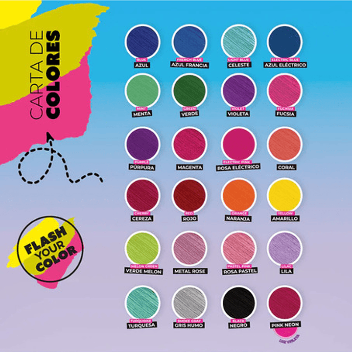 Sachet Tintura Fucsia Cielo Color 47 G Sin Amoniaco - Otowil 4