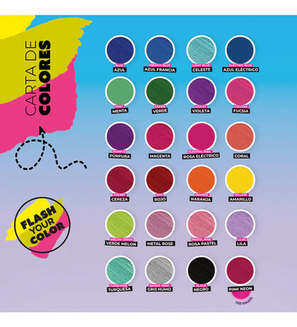 Sachet Tintura Fucsia Cielo Color 47 G Sin Amoniaco - Otowil 4