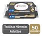 Emumed Toallita Humeda Adulto Premium - 50 - Unidad - 1 - Paquete - Miniatura 2