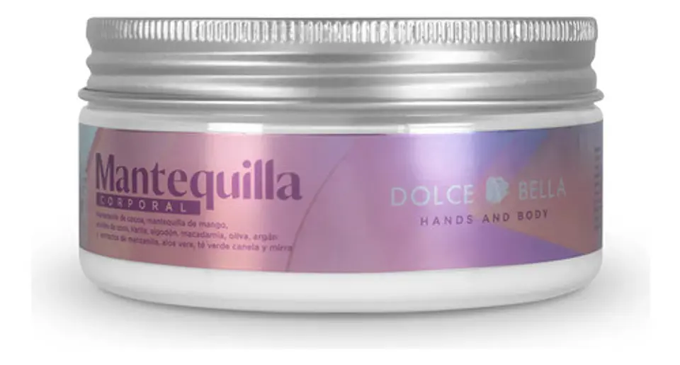 Mantequilla Corporal Con Glitter 170g - Dolce Bella 2