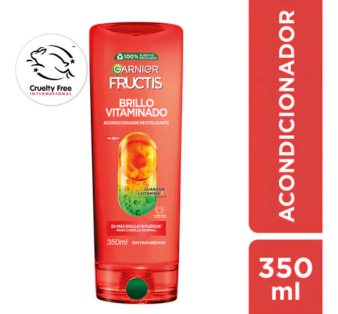 Acondicionador Garnier Fructis Brillo Vitaminado 350ml