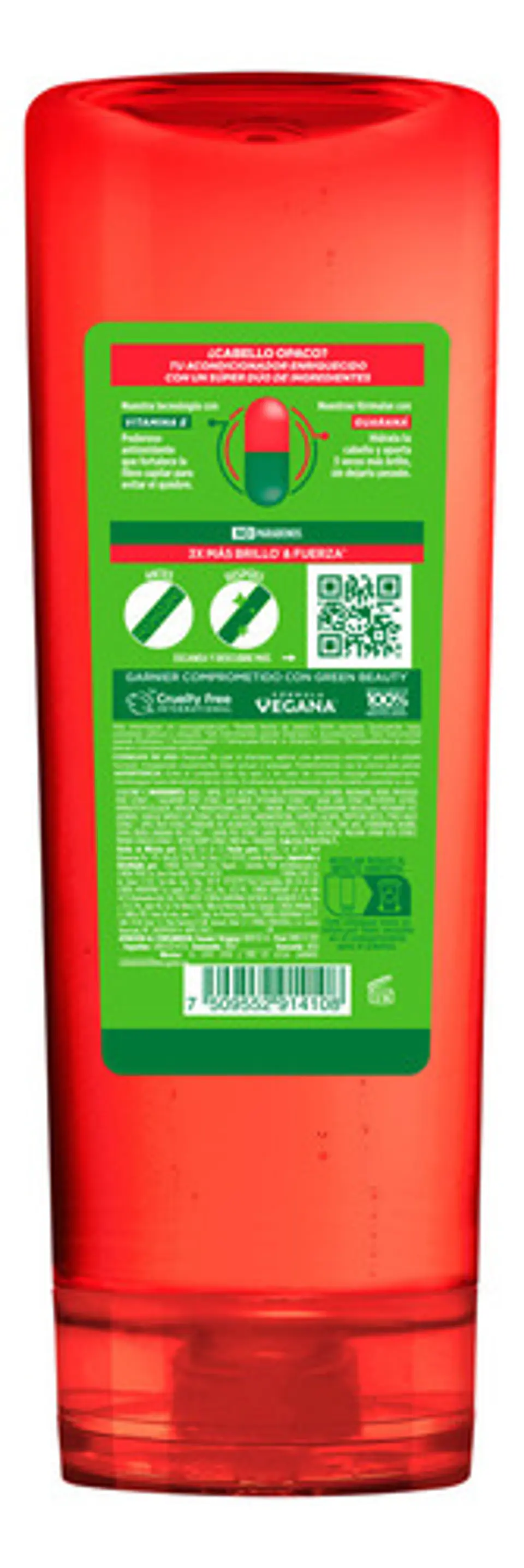 Acondicionador Garnier Fructis Brillo Vitaminado 350ml 2