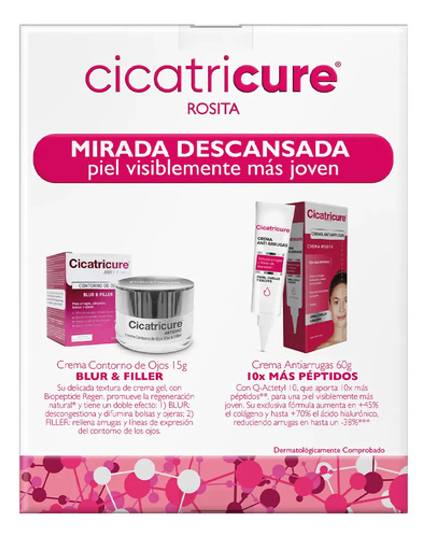 Pack Cicatricure Antiarrugas 60 Gr + Contorno De Ojos 15g Todo Tipo De Piel Día/noche 4