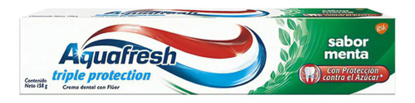 Pasta Dientes Aquafresh Triple Protection Sabor Menta 3
