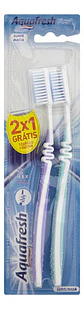 Cepillo Dental Suave Aquafresh Flex 2 Unidades Gratis 1 Cepillo - Miniatura 1
