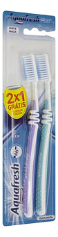 Cepillo Dental Suave Aquafresh Flex 2 Unidades Gratis 1 Cepillo - Miniatura 2