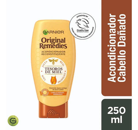 Acondicionador Original Remedies Tesoros Miel 250ml