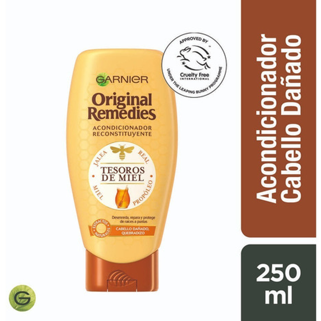 Acondicionador Original Remedies Tesoros Miel 250ml 1