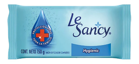 Jabón Le Sancy Hygienic En Barra 150 gr.