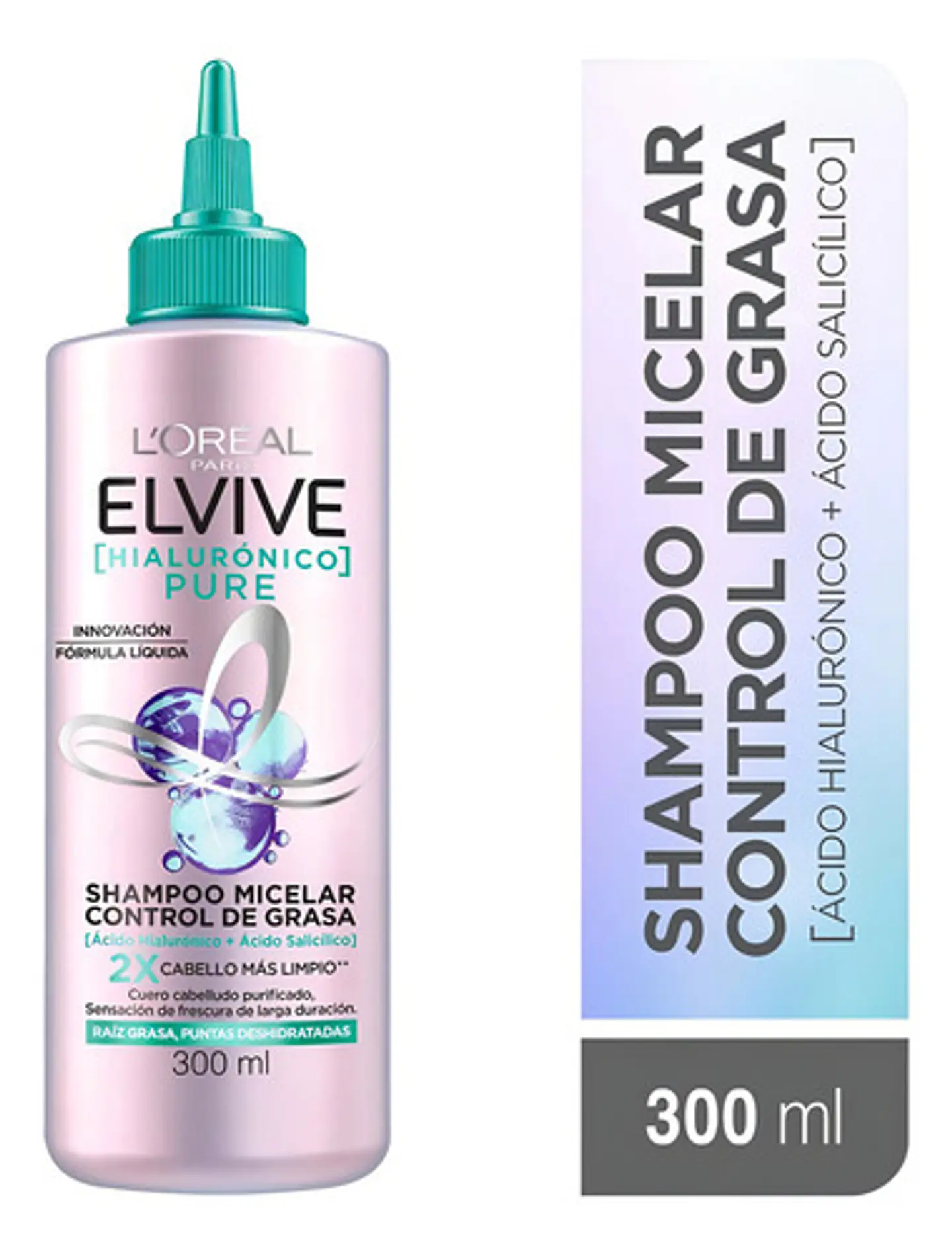 Shampoo Elvive Pure Micelar L'oréal Paris 300ml 1