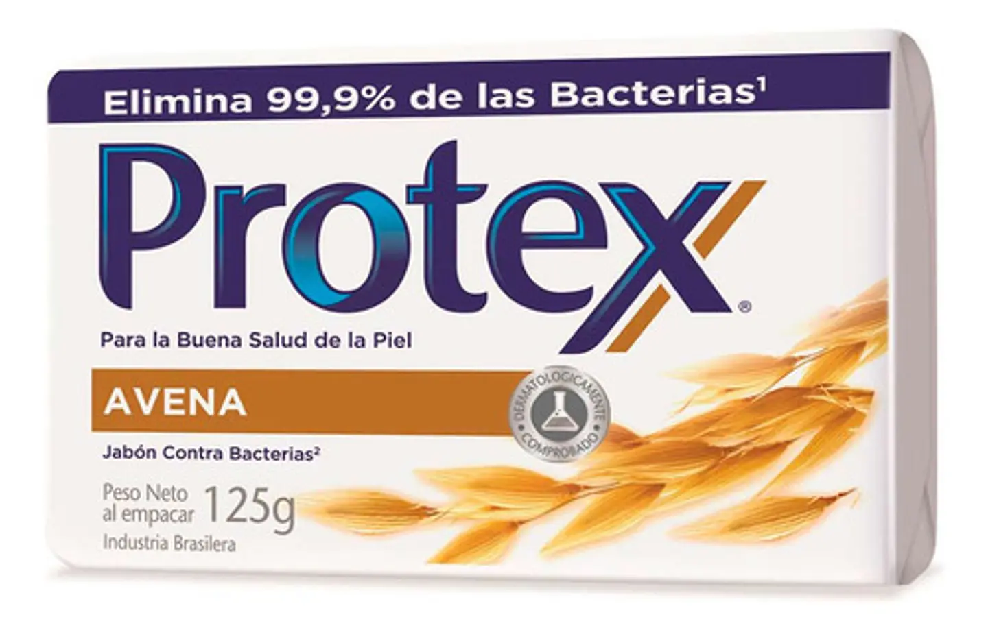Protex Avena Prebioticos Jabón Contra Bacterias 125gr 2