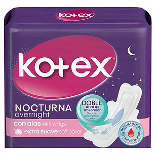 Toallas Kotex Nocturna 8 Uni - Unidad