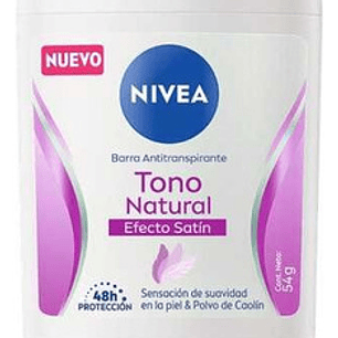 Desodorante En Barra Nivea Femenino Efecto Satin 54gr Satin