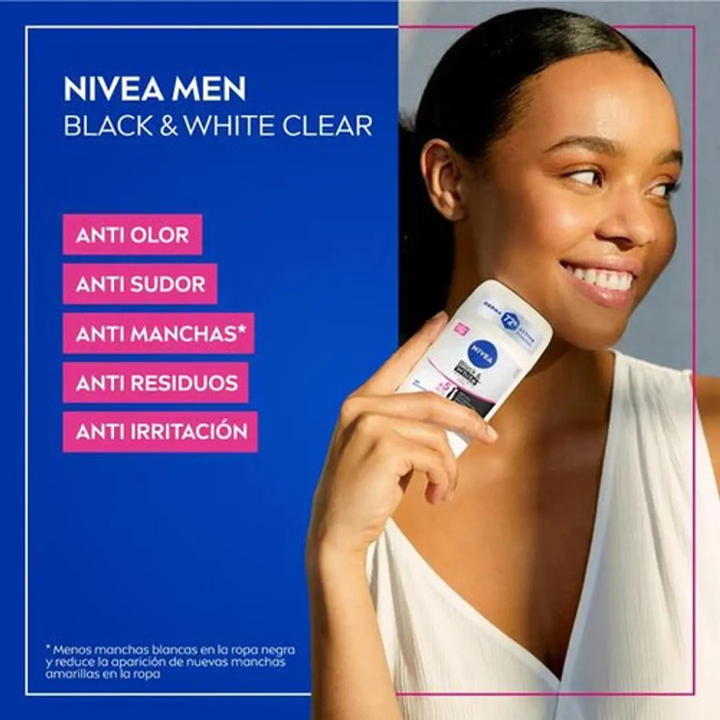 Desodorante En Barra Nivea Femenino Efecto Satin 54gr Satin 4
