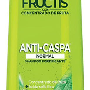 Shampoo Fructis Anticaspa 2 En 1 Normal Y Graso 350 Ml