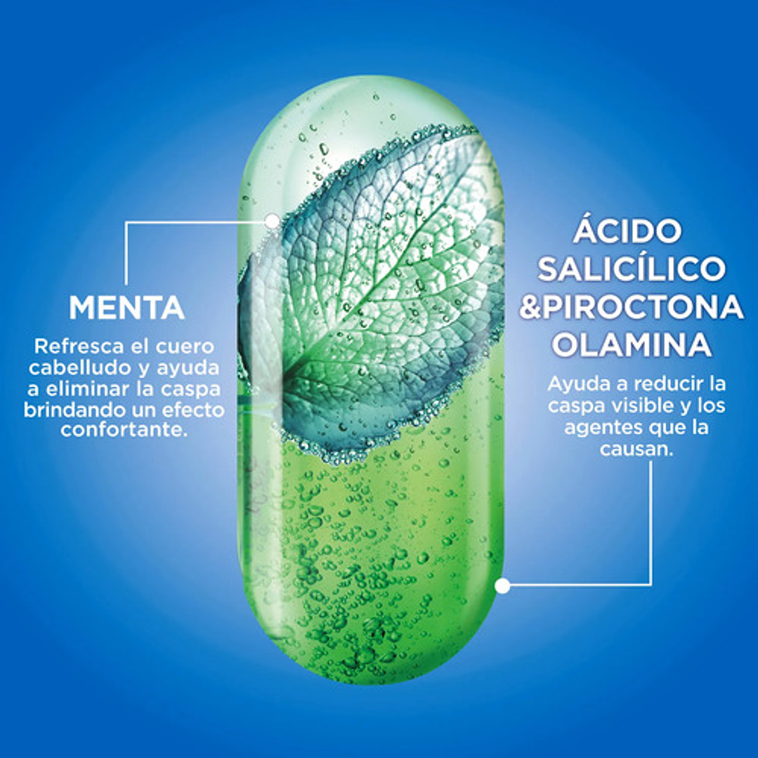 Shampoo Fructis Anticaspa 2 En 1 Normal Y Graso 350 Ml 5