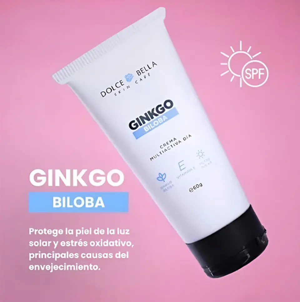 Crema Multiactiva Día Con Ginkgo Biloba Y Filtro Solar 60 Gr Todo Tipo De Piel Día 3
