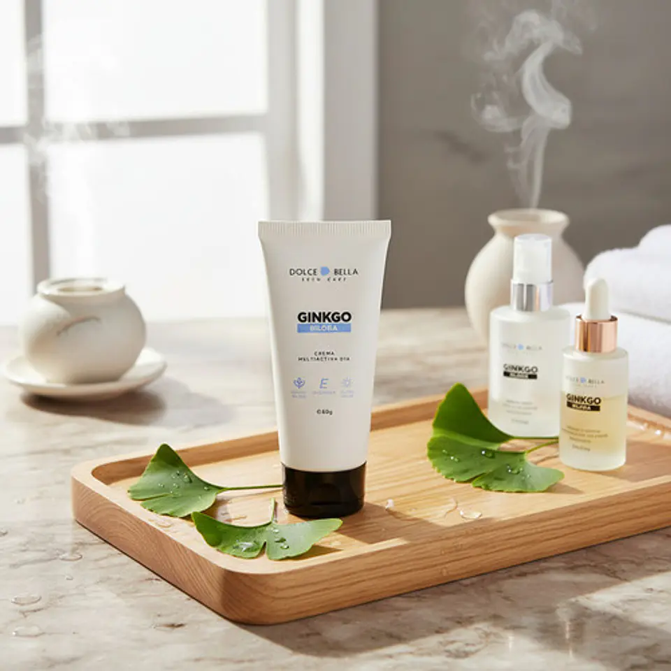 Crema Multiactiva Día Con Ginkgo Biloba Y Filtro Solar 60 Gr Todo Tipo De Piel Día 6