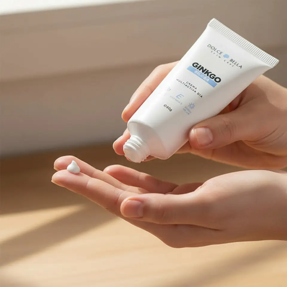 Crema Multiactiva Día Con Ginkgo Biloba Y Filtro Solar 60 Gr Todo Tipo De Piel Día 9